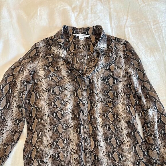 Diane Von Furtsenberg Silk Blouse - Picture 1 of 2